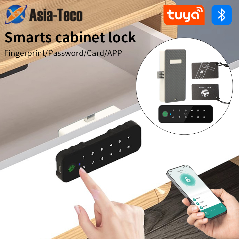 Furniture Hardware Locks - Tuya بلوتوث خزانة خشبية ذكية قفل