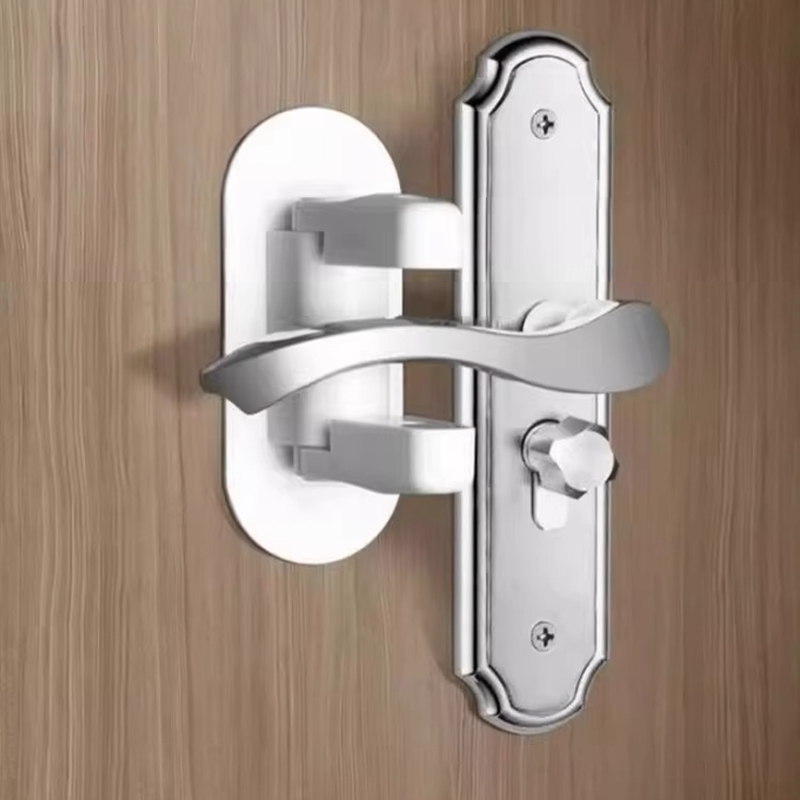 Door Handle Bar - 1/4 قطعة قفل رافعة الباب مكافحة