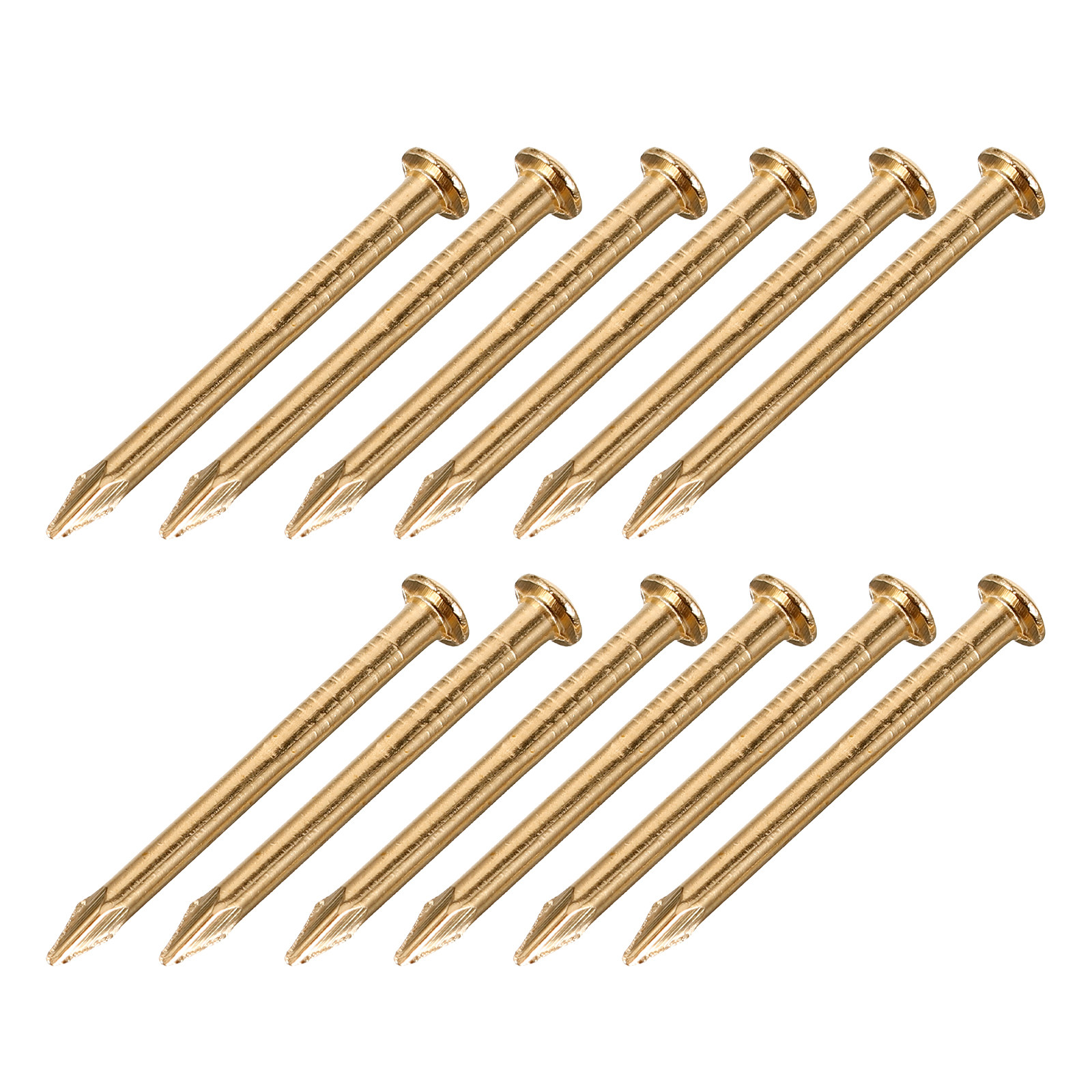 Furniture Upholstery Hardware - 200 قطعة من المسامير النحاسية الزخرفية