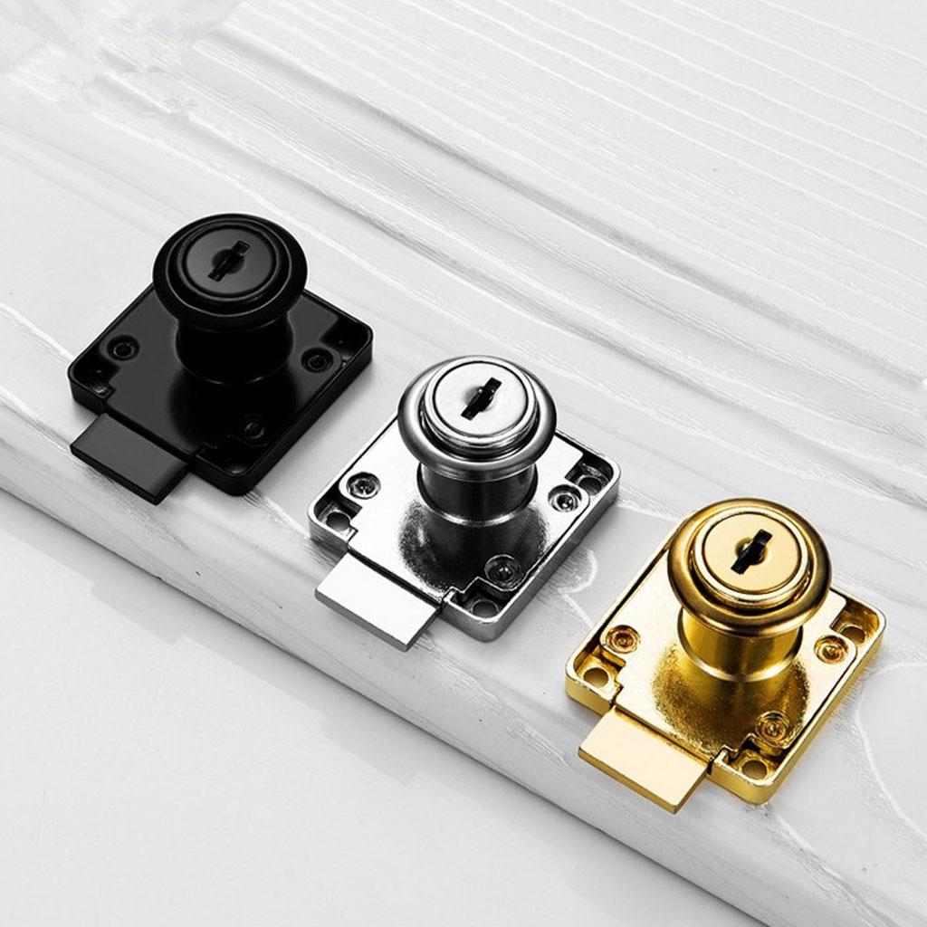 Furniture Hardware Locks - 2 قفل درج مع مفتاحين، أقفال