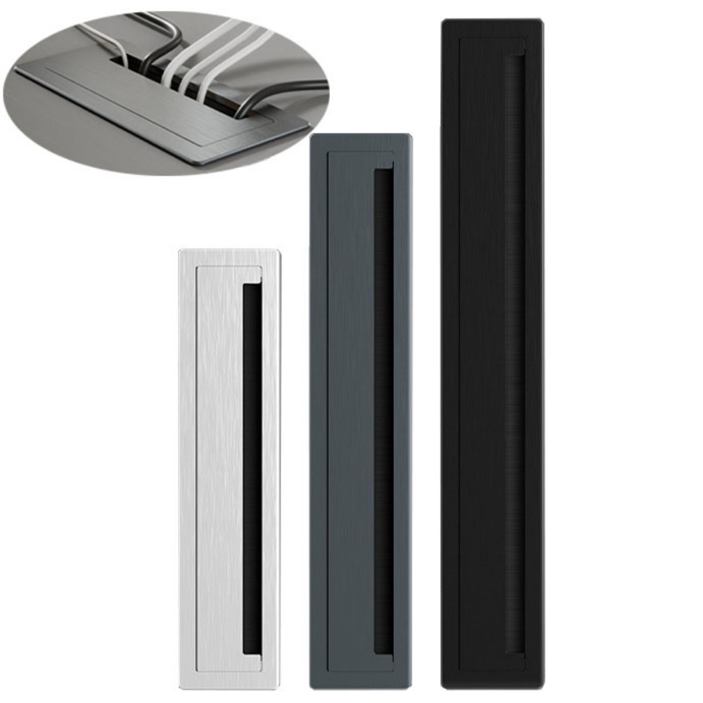 Furniture Hardware Outlet - قطعة واحدة من غطاء فتحة الكابلات