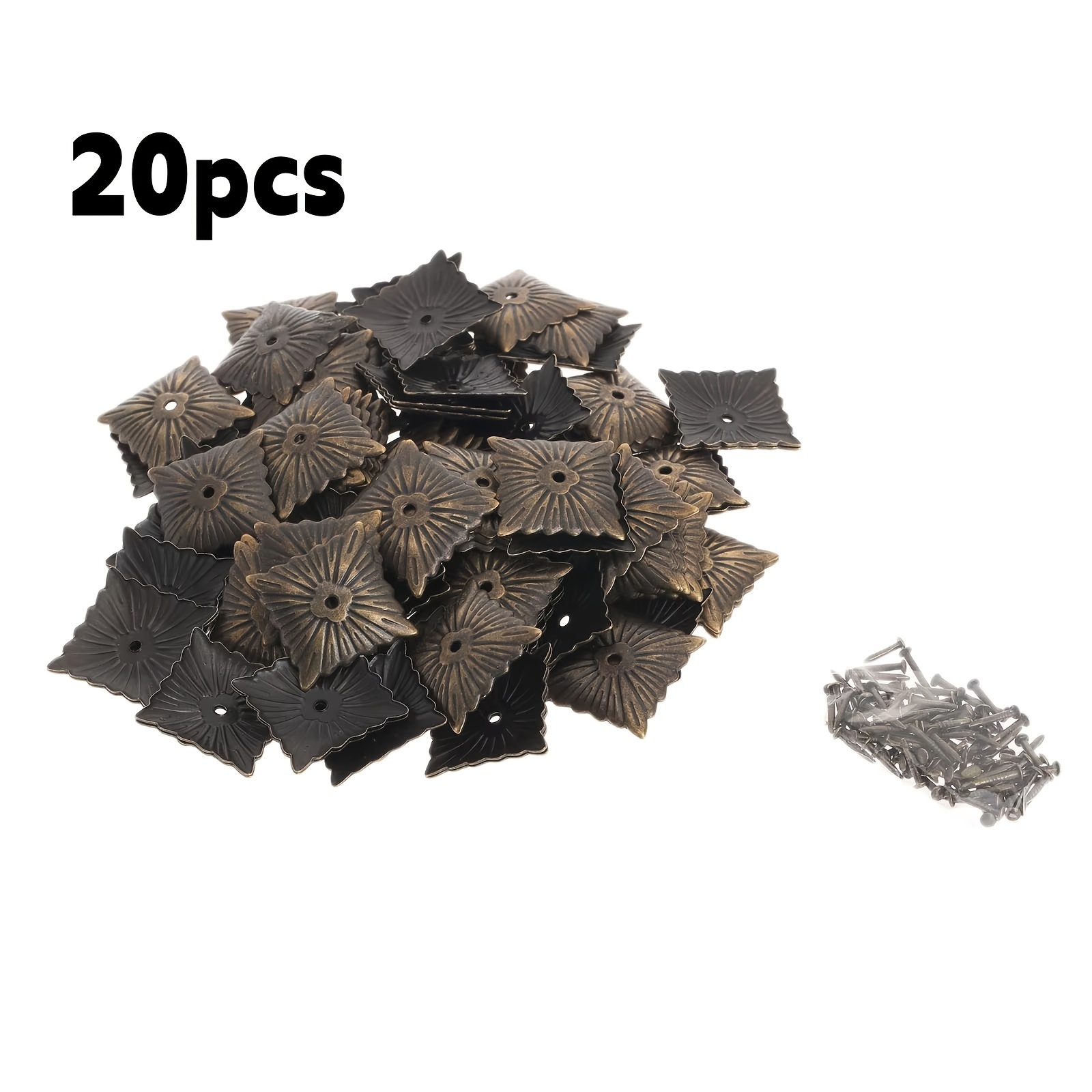 Furniture Upholstery Hardware - 20 قطعة من مسامير التنجيد الزخرفية