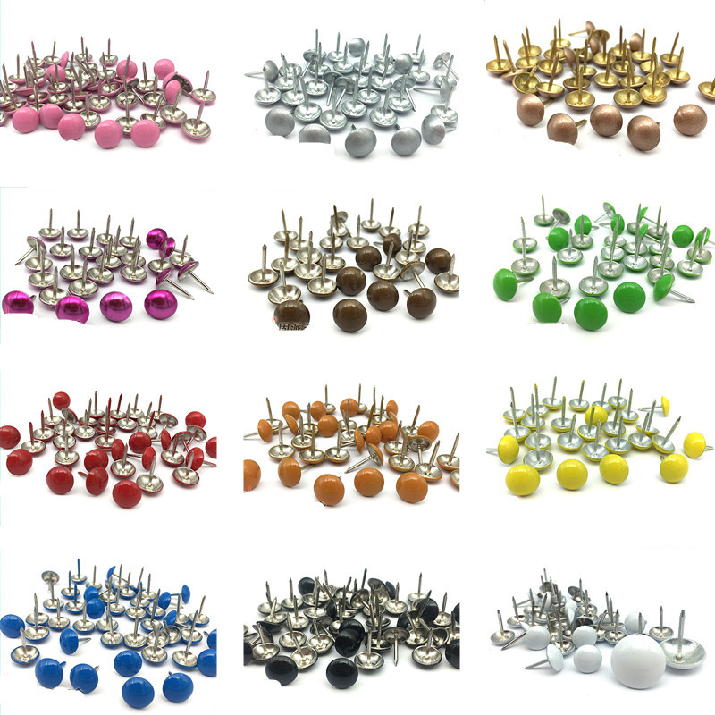 Furniture Upholstery Hardware - 100 قطعة مسمار المفروشات الزخرفية المسامير