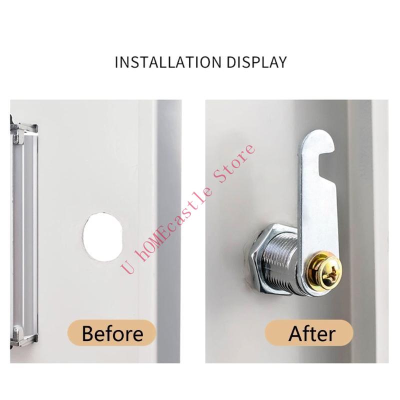63HF 2set درج كاميرات قفل قفل  - مراجعة Furniture Hardware Locks وسعره