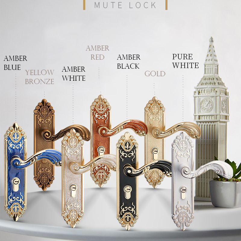 KAK النمط الأوروبي كتم قفل باب - مراجعة Furniture Hardware Locks وسعره