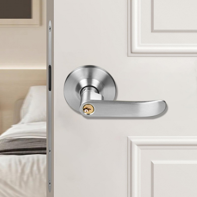 قفل مقبض الباب مع 3 مفاتيح، مق - مراجعة Door Handle Bar وسعره