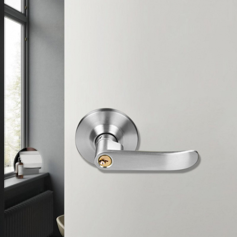 قفل مقبض الباب مع 3 مفاتيح، مق - مراجعة Door Handle Bar وسعره