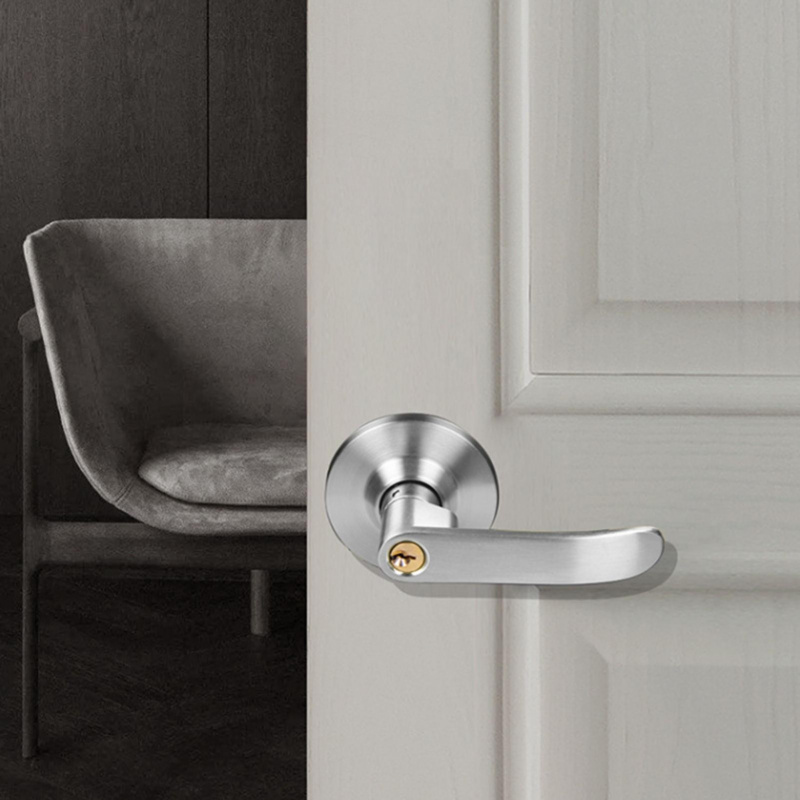 قفل مقبض الباب مع 3 مفاتيح، مق - مراجعة Door Handle Bar وسعره