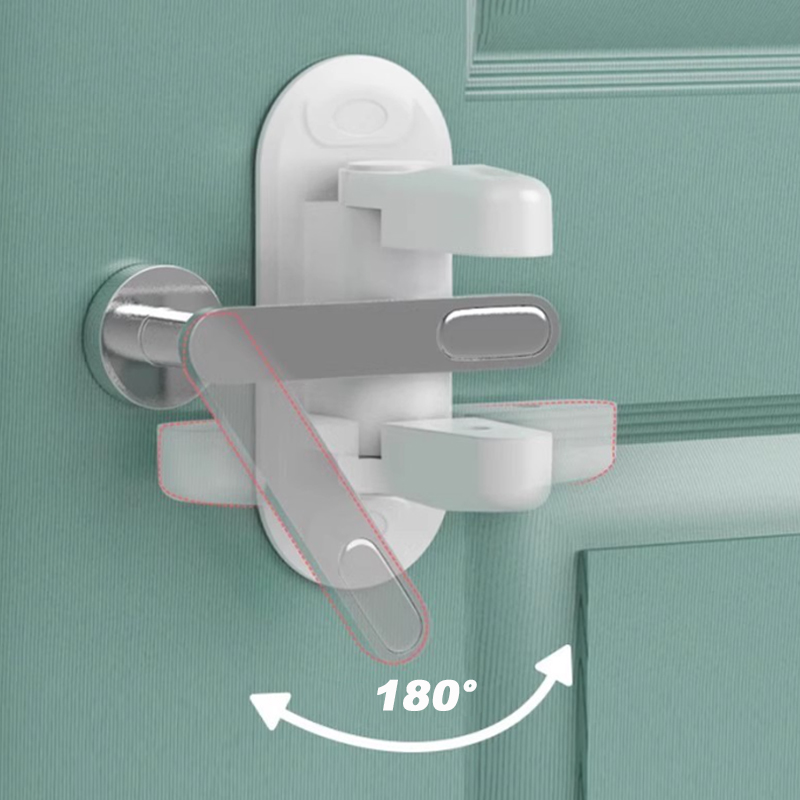 1/4 قطعة قفل رافعة الباب مكافح - مراجعة Door Handle Bar وسعره