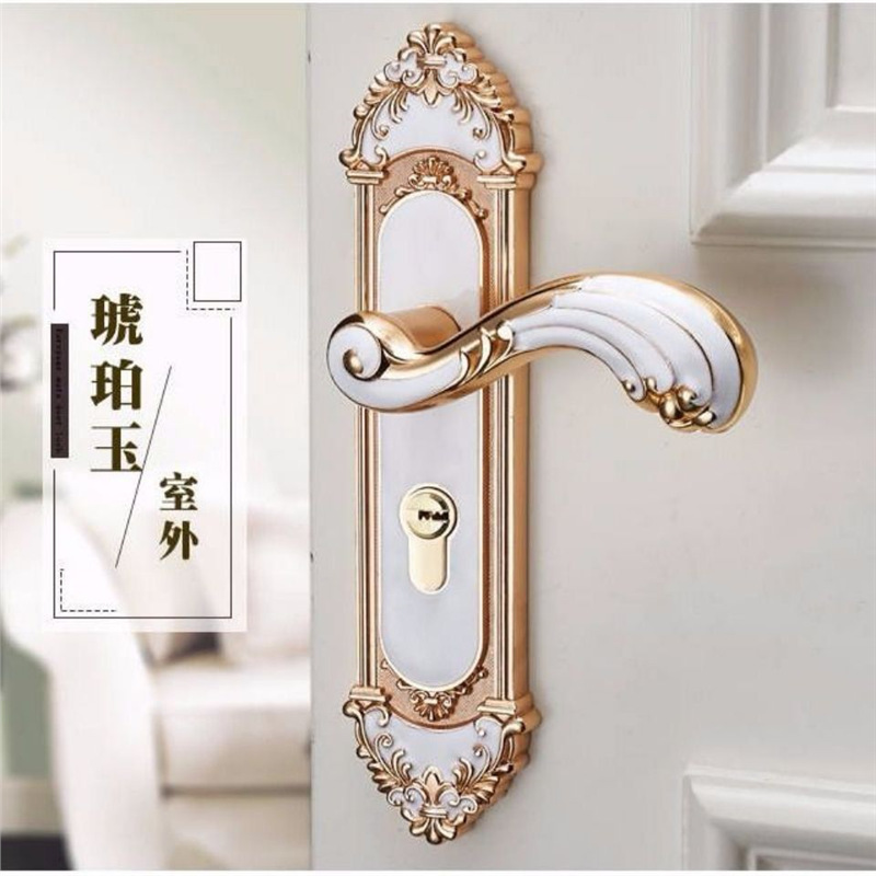 مقبض قفل باب غرفة صامت على الط - مراجعة Furniture Hardware Locks وسعره