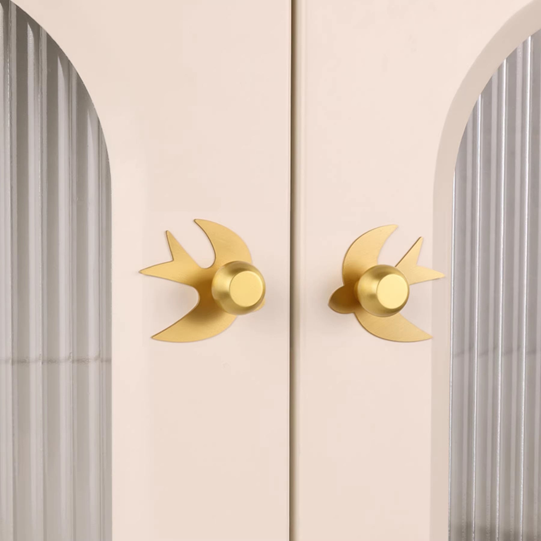 مقابض خزائن نحاسية مبتكرة بتصم - مراجعة Furniture Hardware With Backplate وسعره