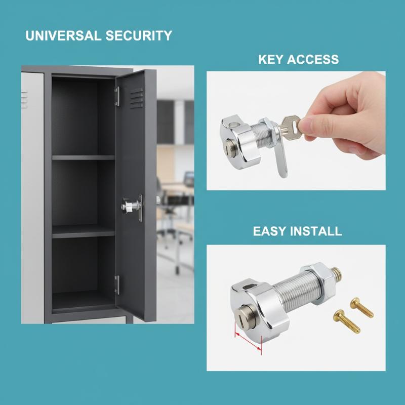 قفل باب خزانة ميكانيكي بدون مف - مراجعة Furniture Hardware Locks وسعره