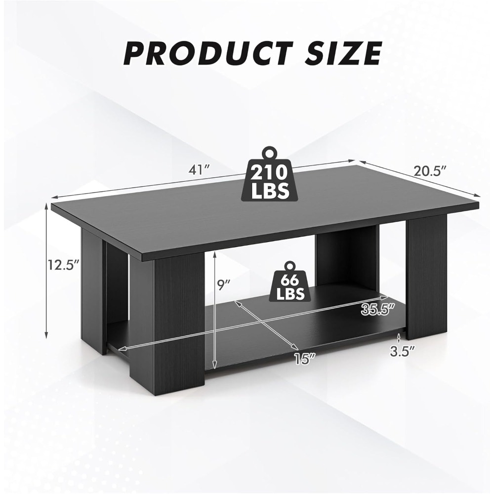 Z طاولة القهوة الحديثة المستطي - مراجعة Z. A. Furniture وسعره