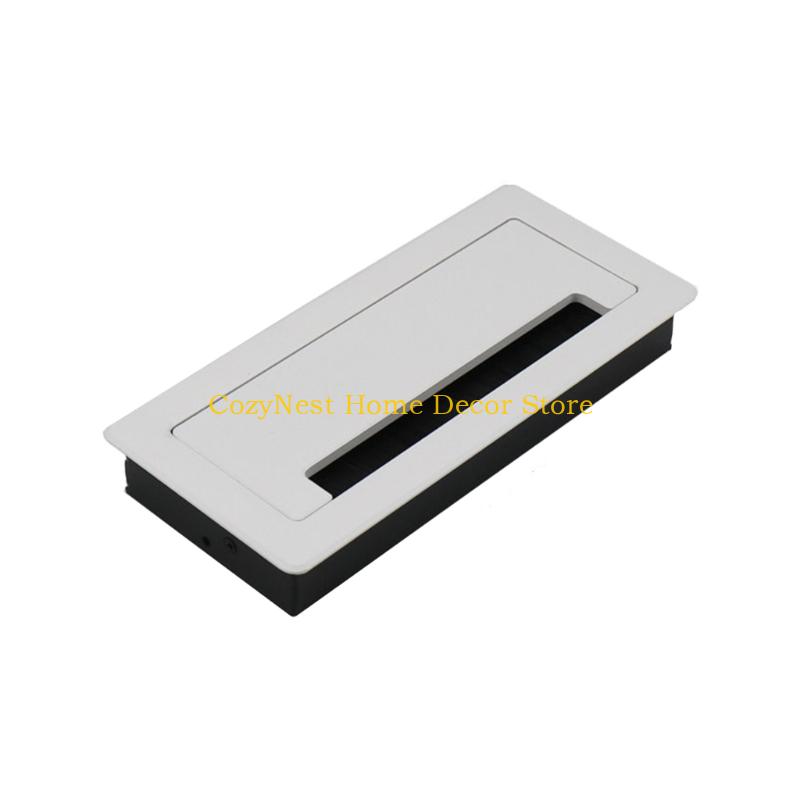 92MF مستطيلة مكتب كابل الحلقات - مراجعة Furniture Hardware Outlet وسعره