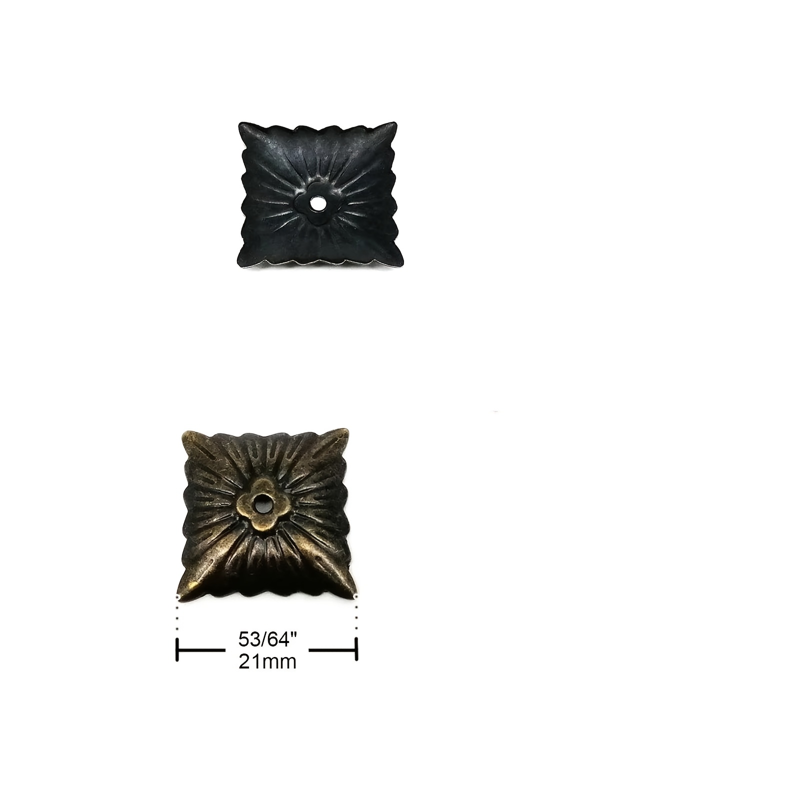 20 قطعة من مسامير التنجيد الزخ - مراجعة Furniture Upholstery Hardware وسعره