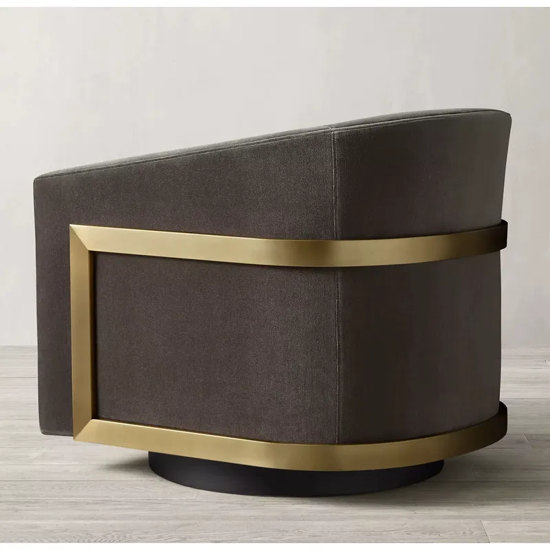 كرسي دوار عصري لغرفة المعيشة ب - مراجعة Furniture Upholstery Hardware وسعره