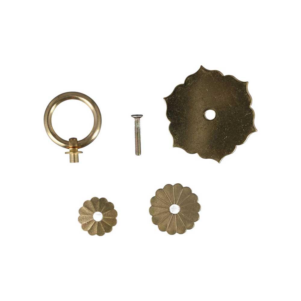 مقابض وأزرار للأدراج والأبواب  - مراجعة Furniture Hardware With Backplate وسعره
