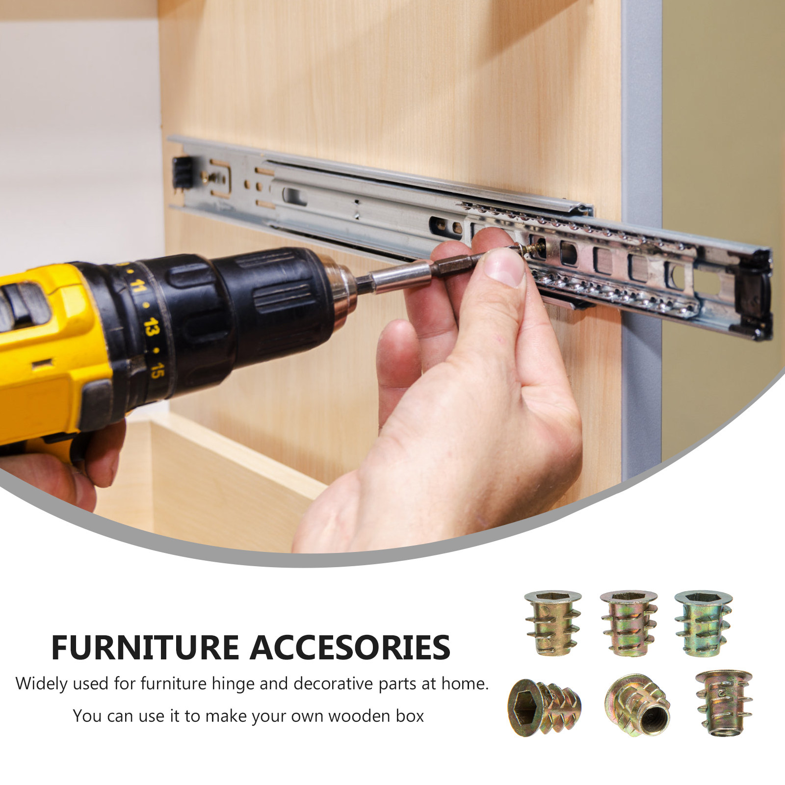 200 قطعة من المسامير النحاسية  - مراجعة Furniture Upholstery Hardware وسعره