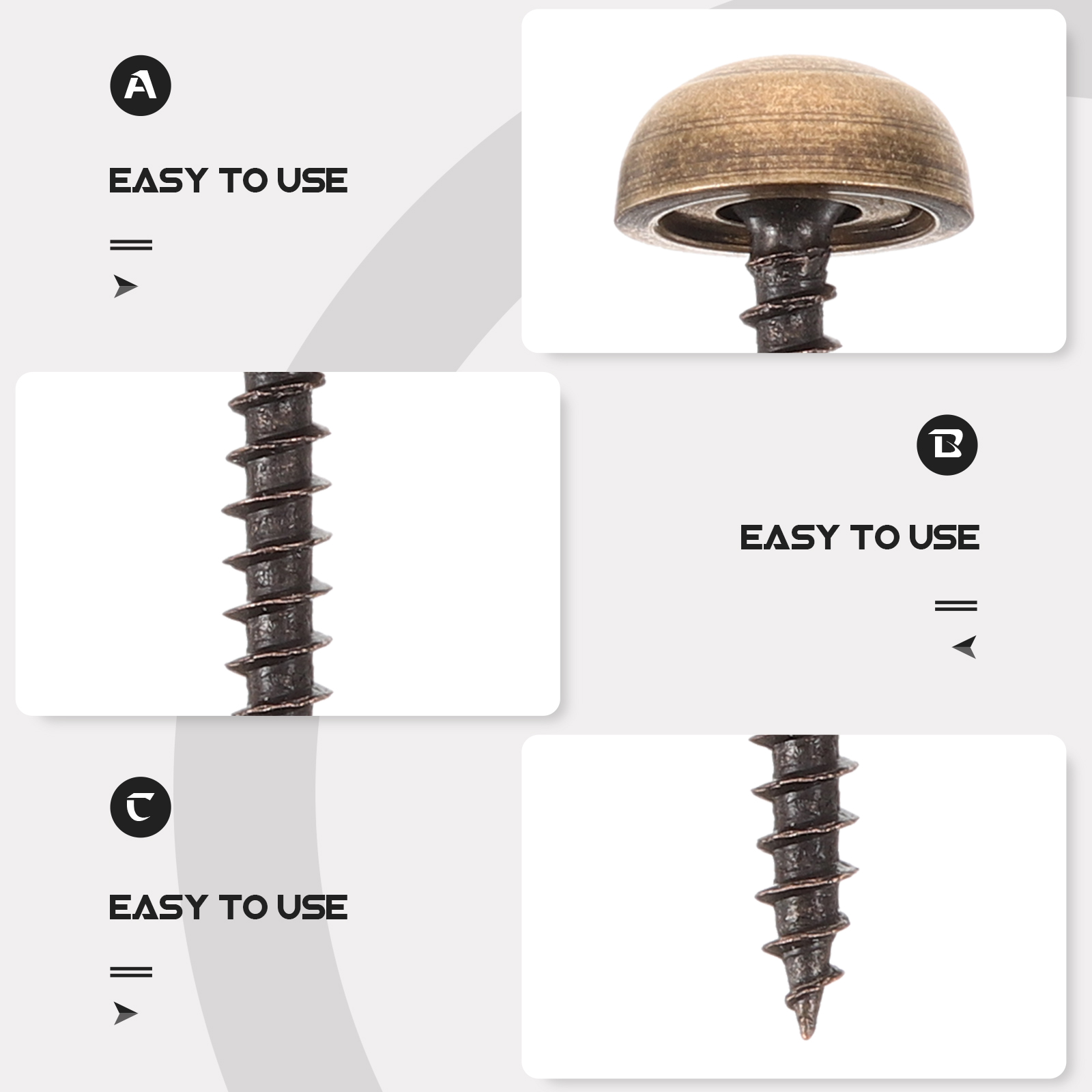 8 قطعة 13 مللي متر مسامير نحاس - مراجعة Furniture Upholstery Hardware وسعره