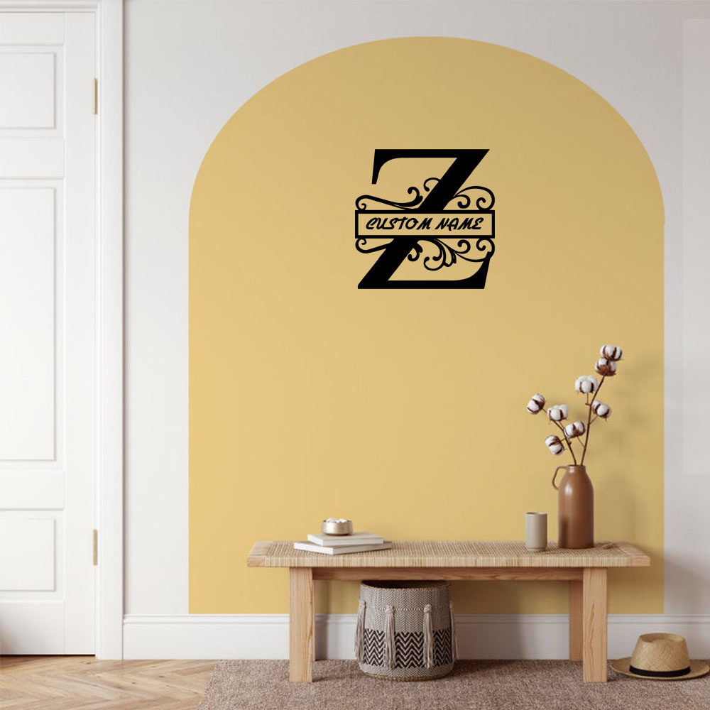 ملصق جداري ملون بحرف Z قابل لل - مراجعة Z. A. Furniture وسعره
