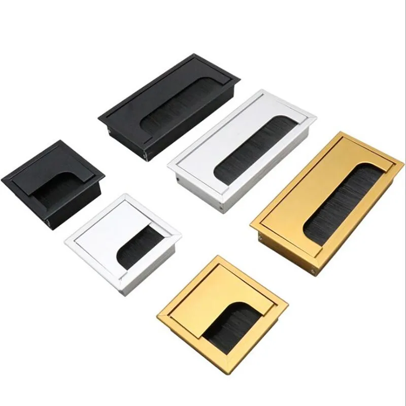 حلقات كبل مكتب مستطيلة ، سبائك - مراجعة Furniture Hardware Outlet وسعره