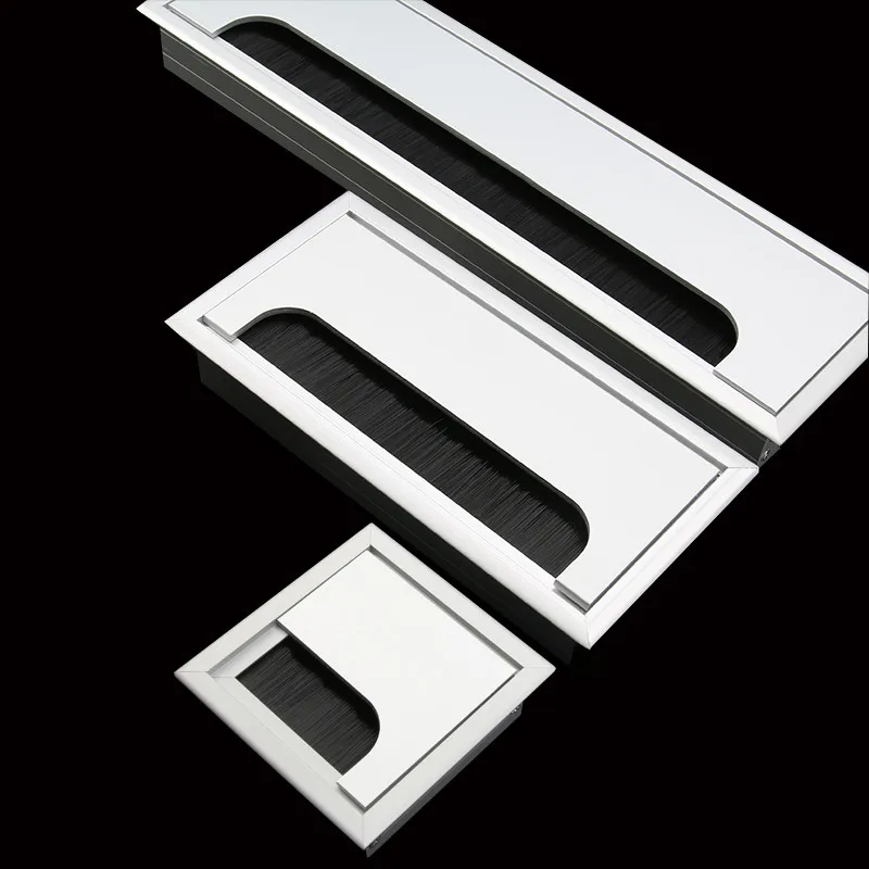 حلقات كبل مكتب مستطيلة ، سبائك - مراجعة Furniture Hardware Outlet وسعره