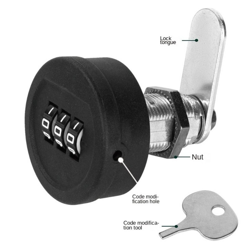 قفل رقمي للأدراج بطول خيط 20/3 - مراجعة Furniture Hardware Locks وسعره